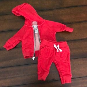 Carter’s Newborn Jacket and Pants Sweats